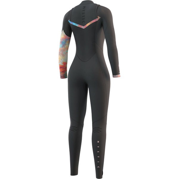 2022 Macacão Feminino Mystic 3/2mm Front Zip 35000220018-802 - Cinza Escuro